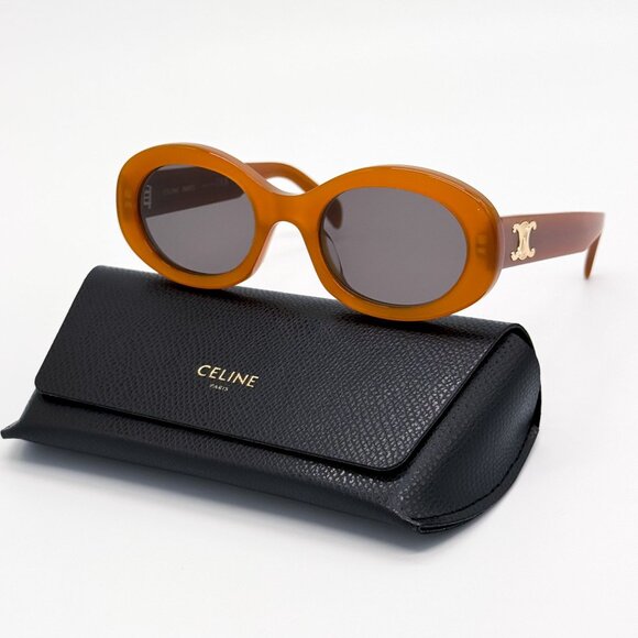 NEW CL40194U 45A OVAL WOMEN SUNGLASSES CELINE - Picture 2 of 9